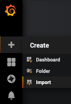 Grafana import