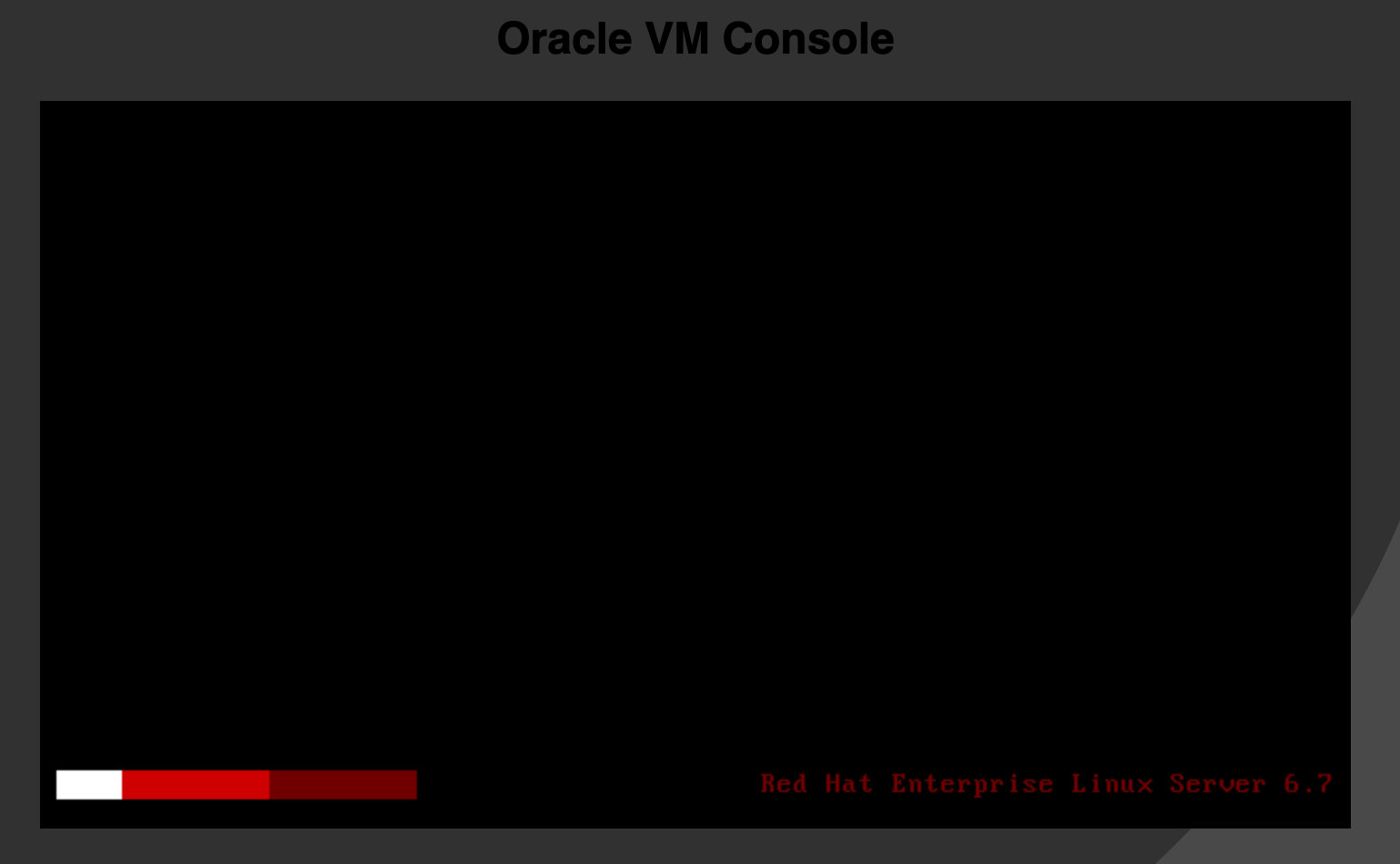 OVM - VM Booting