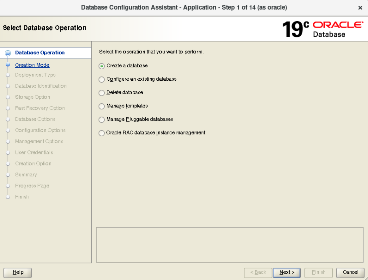 Installazione Oracle RAC 19c - DBCA: DB Configuration Assistant