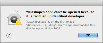 Mavericks Upgrade-unidentified developer