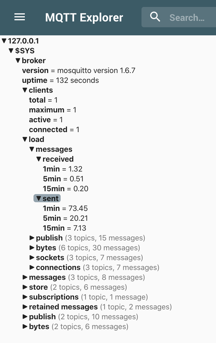 MQTT mqtt Explorer