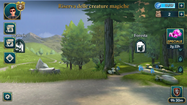 Hogwarts Mystery - Energy Spot - Creature magiche: foresta