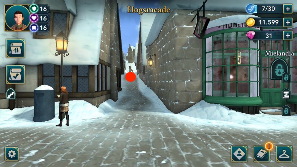 Hogwarts Mystery - Energy Spot - Hogsmeade: studente