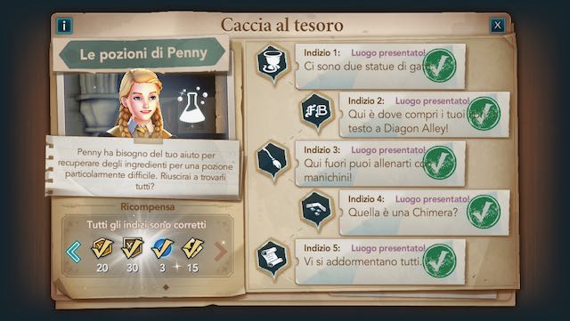 Hogwarts Mystery - Energy Spot - Caccia al tesoro